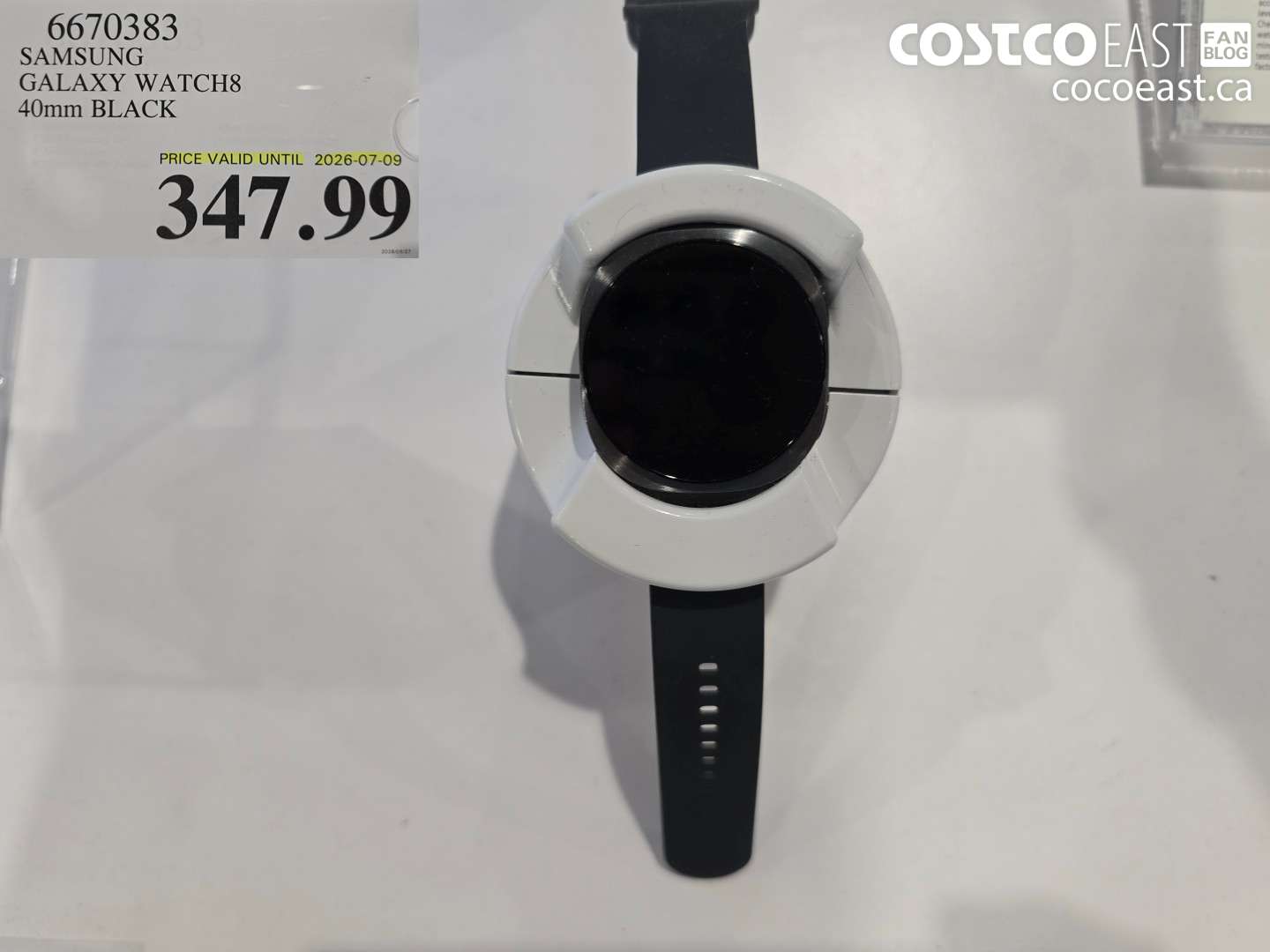 6670383 SAMSUNG GALAXY WATCH8 40MM BLACK $347.99