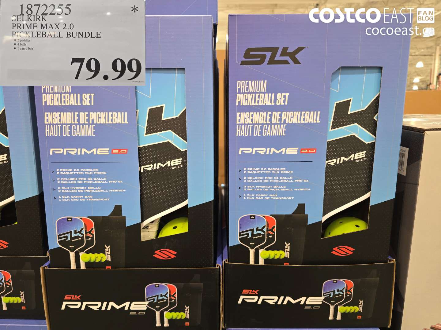 1872255 SELKIRK PRIME MAX 2.0 PICKLEBALL BUNDLE $79.99