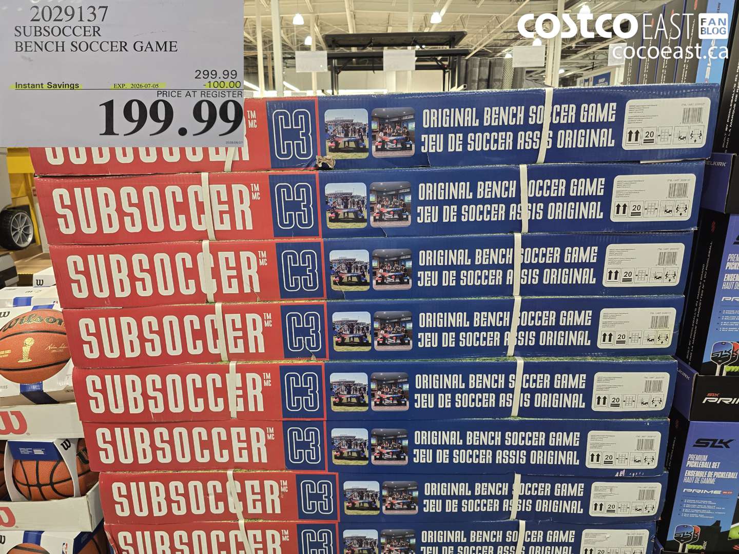 2029137 SUBSOCCER BENCH SOCCER GAME ($100.00 INSTANT SAVINGS EXPIRES ON 2026-07-05) $199.99