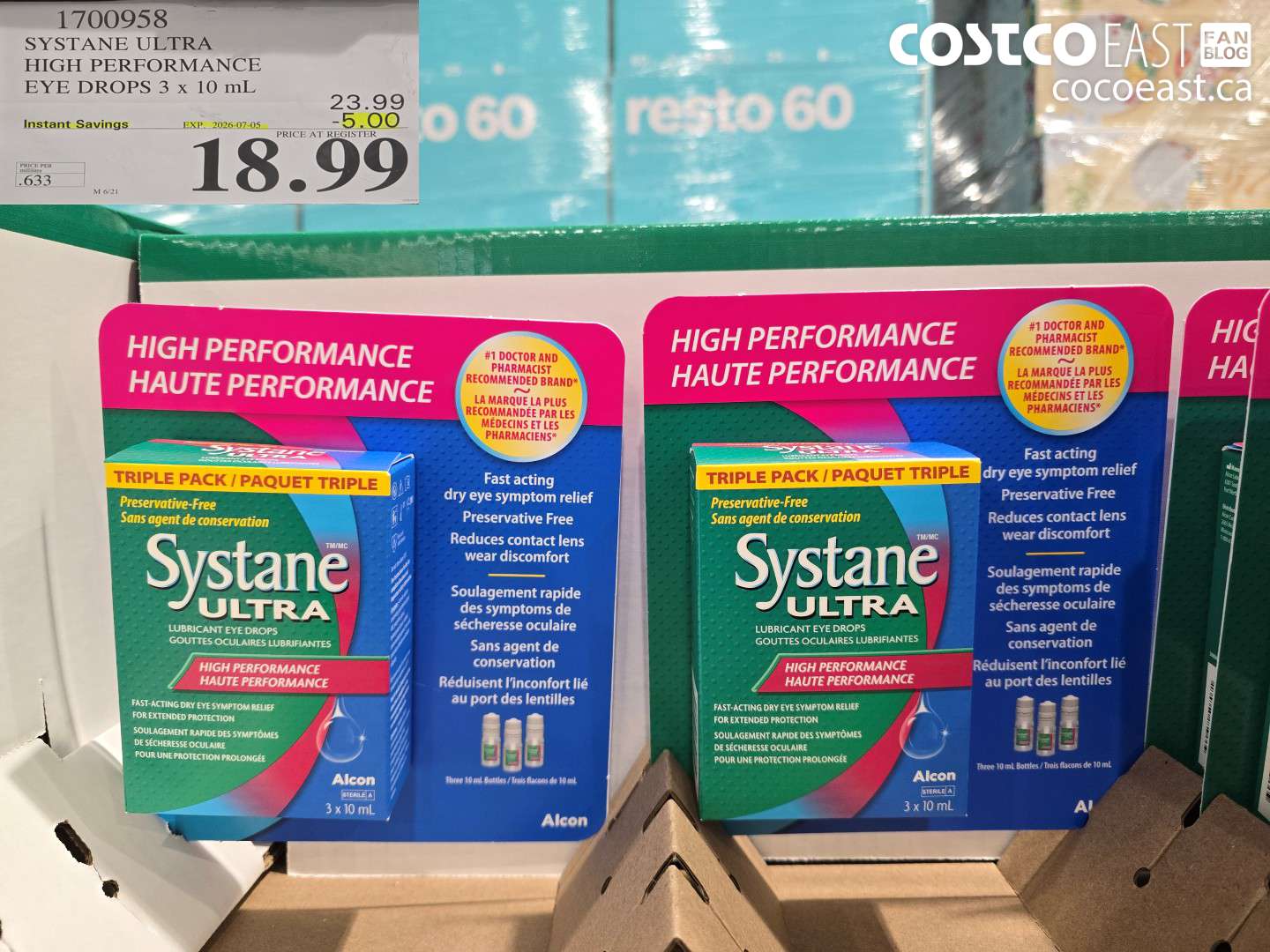 1700958 SYSTANE ULTRA HIGH PERFORMANCE EYE DROPS 3 X 10 ML ($5.00 INSTANT SAVINGS EXPIRES ON 2026-07-05) $18.99