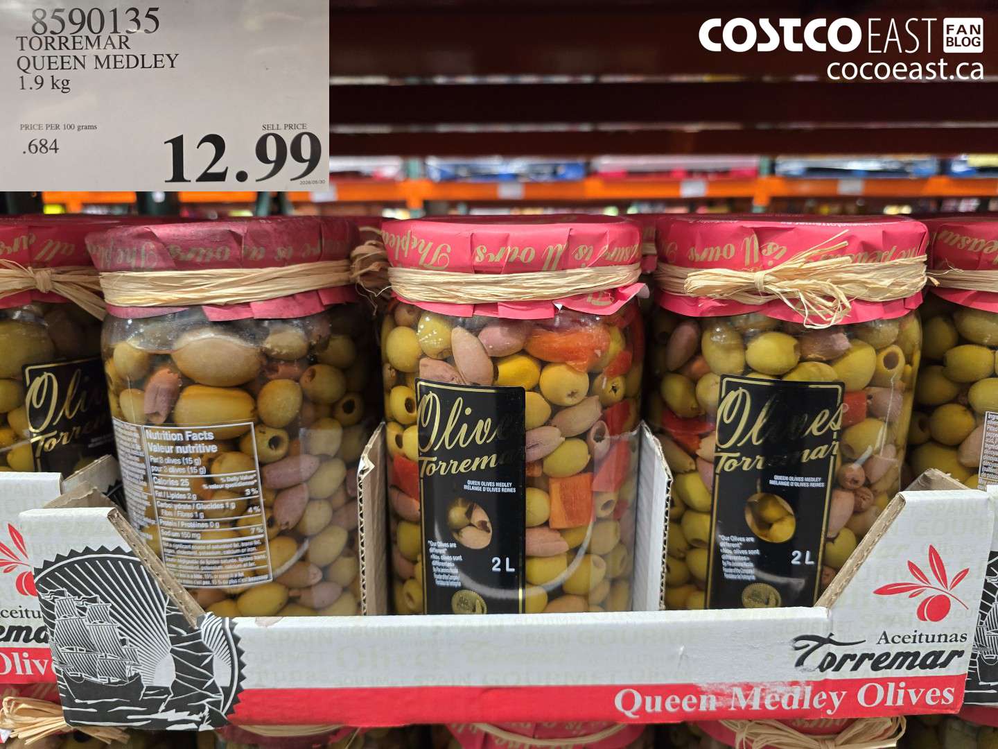 8590135 TORREMAR QUEEN MEDLEY 1.9 KG $12.99