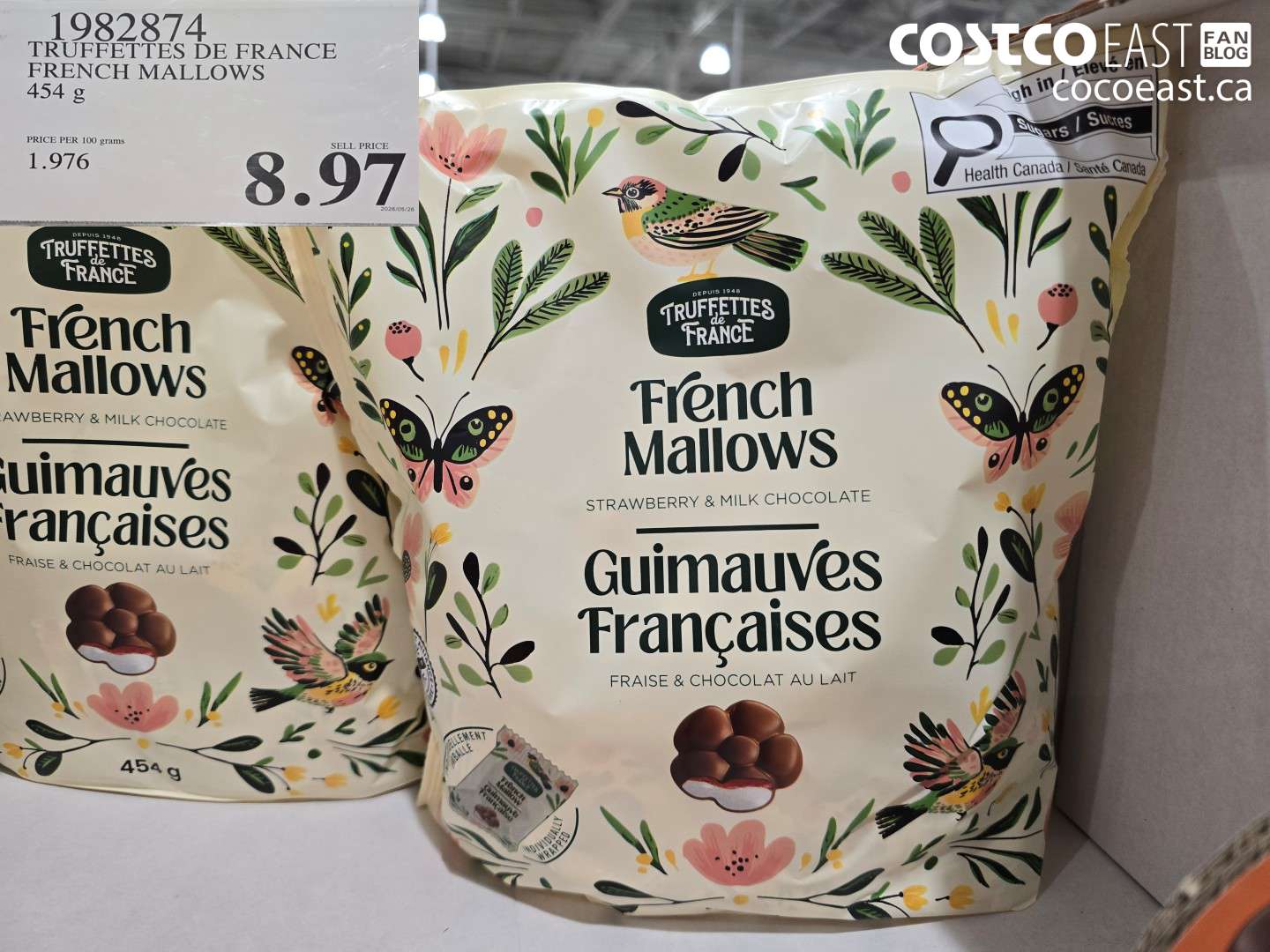 1982874 TRUFFETTES DE FRANCE FRENCH MALLOWS 454 G $8.97