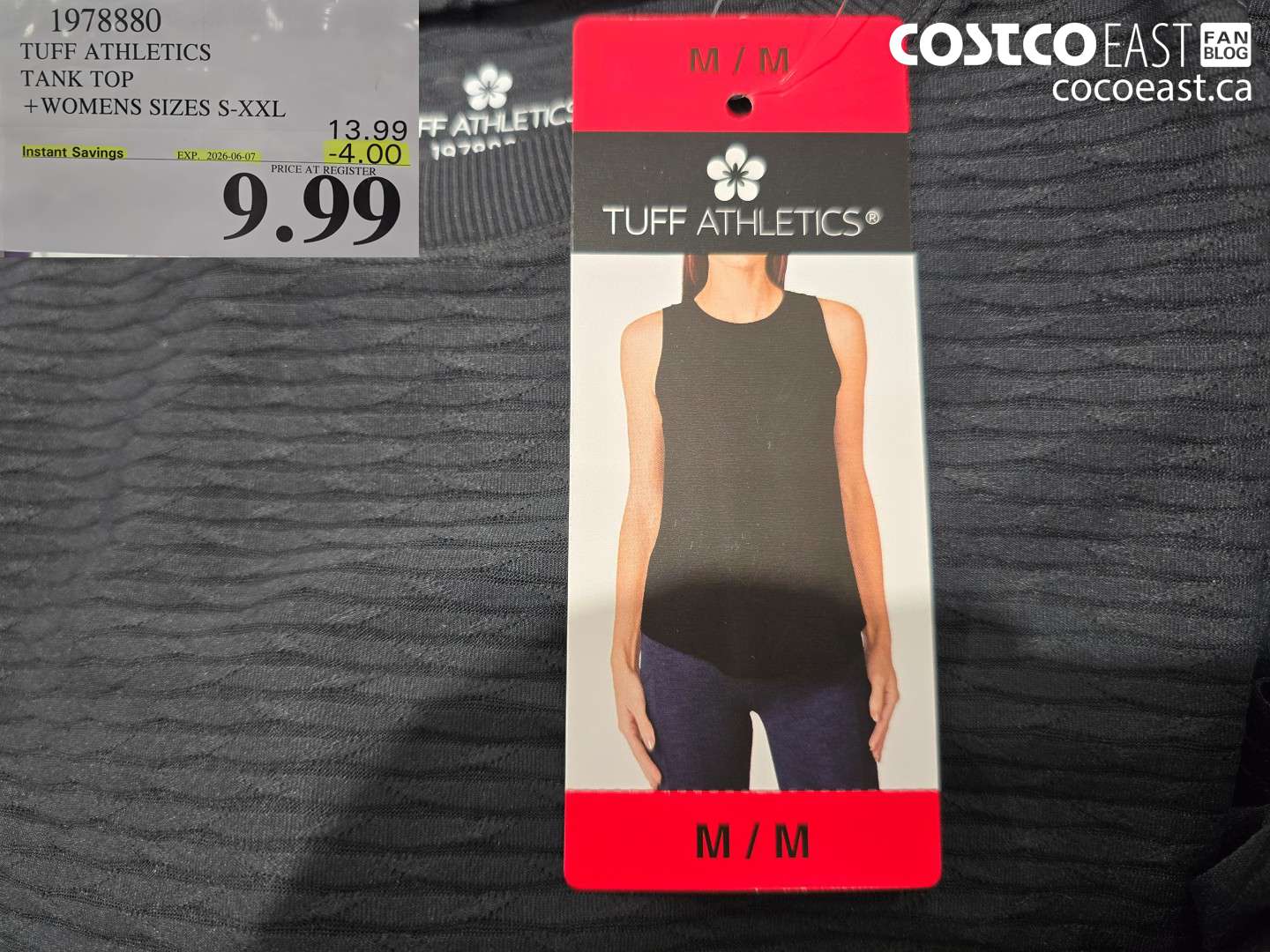 1978880 TUFF ATHLETICS TANK TOP + WOMENS SIZES S-XXL ($4.00 INSTANT SAVINGS EXPIRES ON 2026-06-07) $9.99