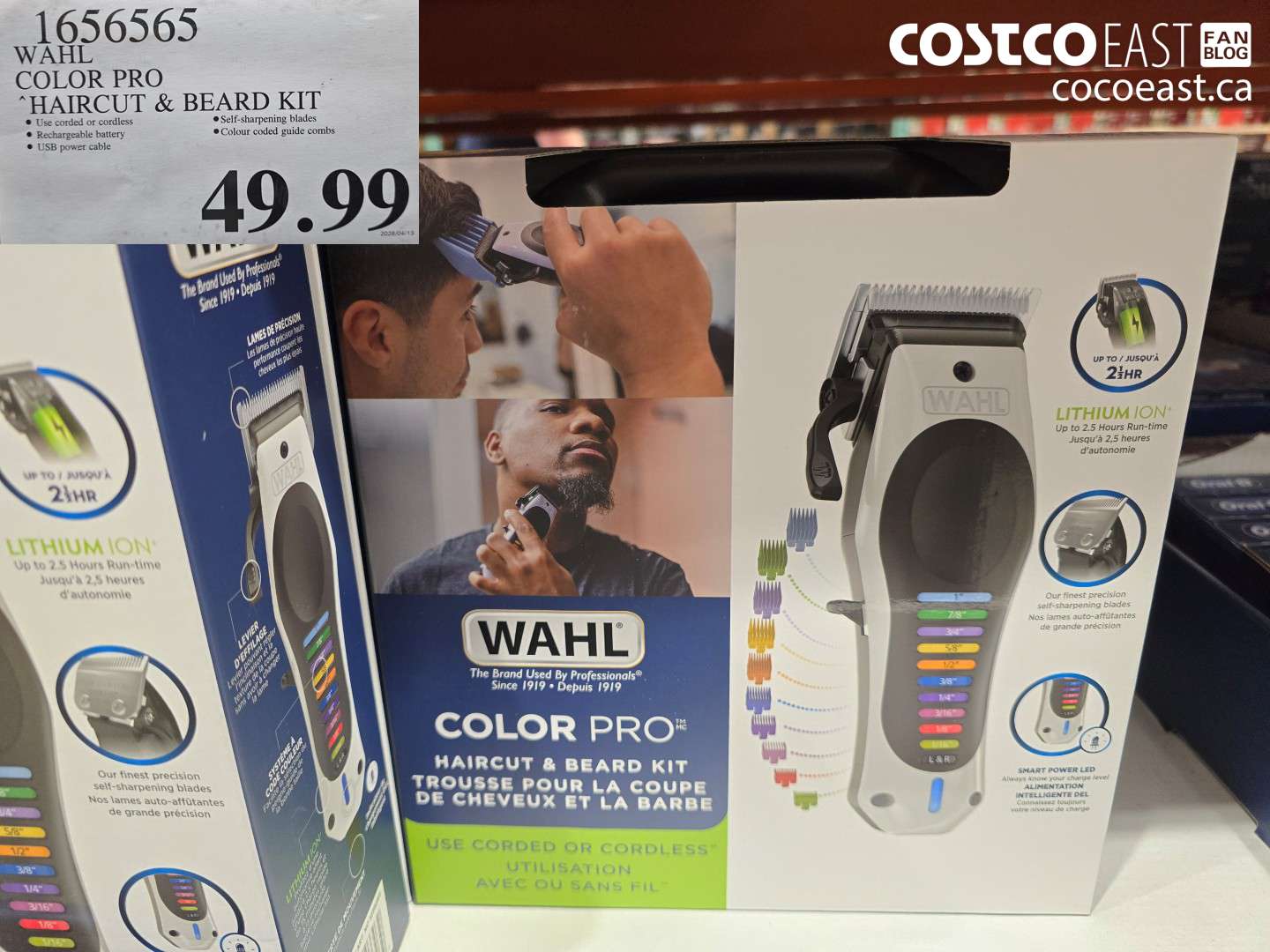 1656565 WAHL COLOR PRO HAIRCUT & BEARD KIT $49.99