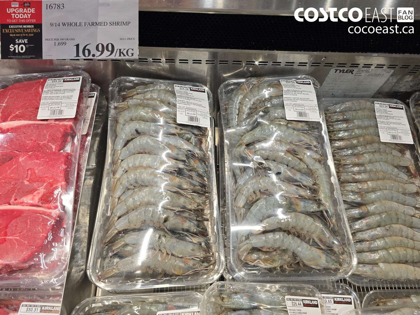 16783 9/14 WHOLE FARMED SHRIMP ($10.00 INSTANT SAVINGS EXPIRES ON 2026-07-19) $16.99