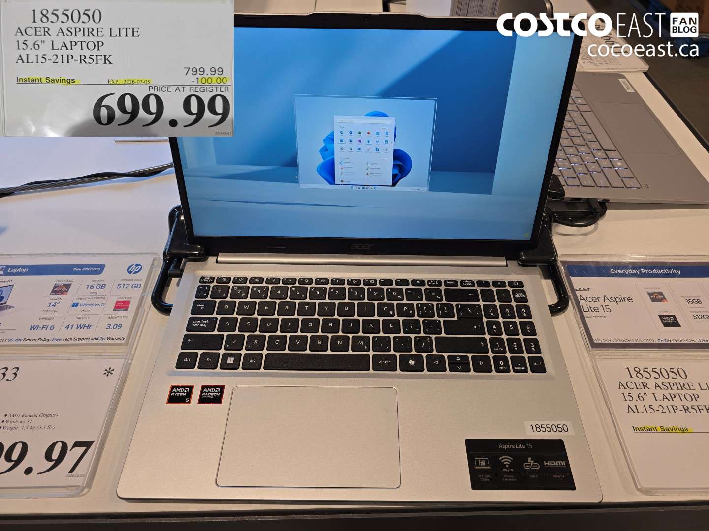 1855050 ACER ASPIRE LITE 15.6