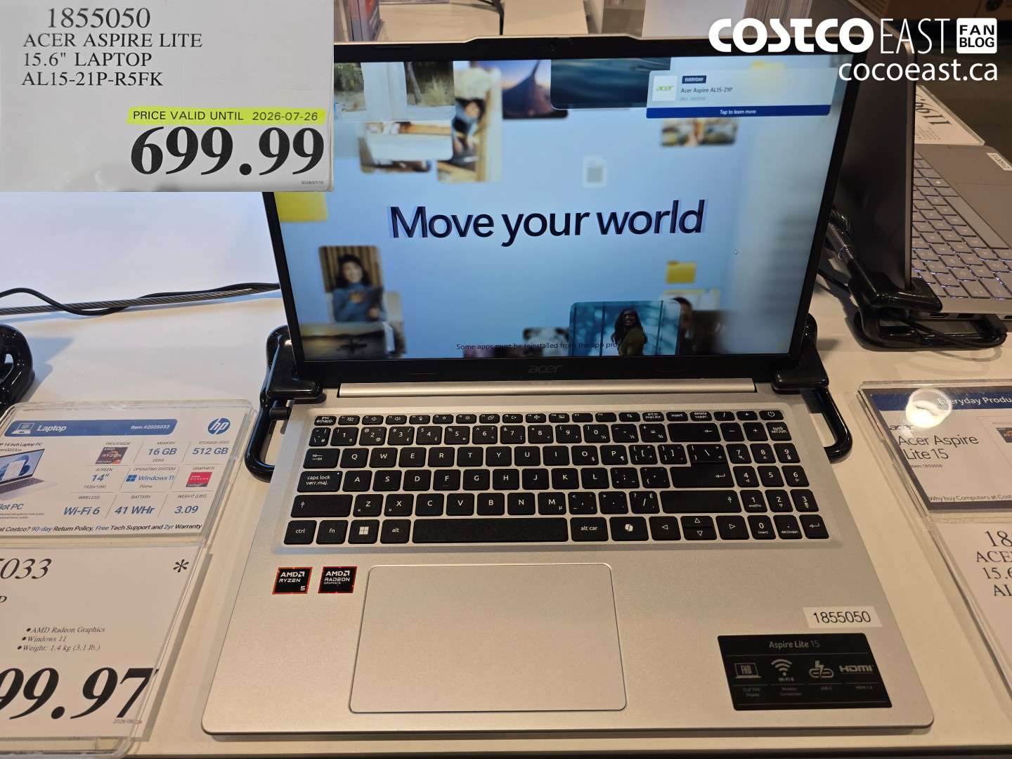 1855050 ACER ASPIRE LITE 15.6