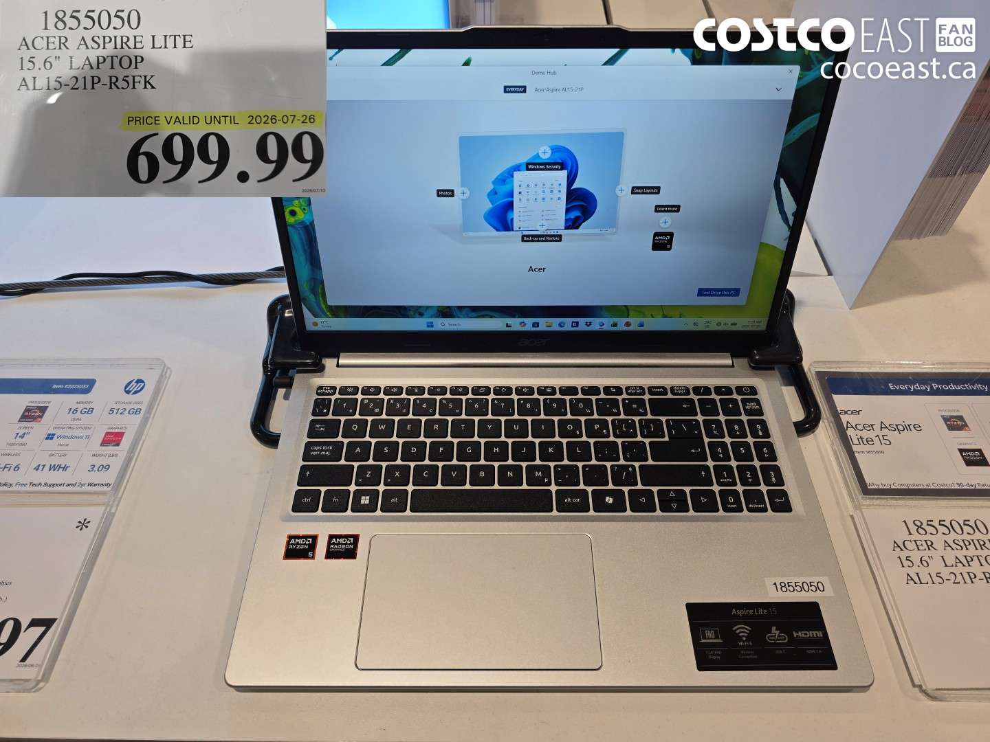 1855050 ACER ASPIRE LITE 15.6