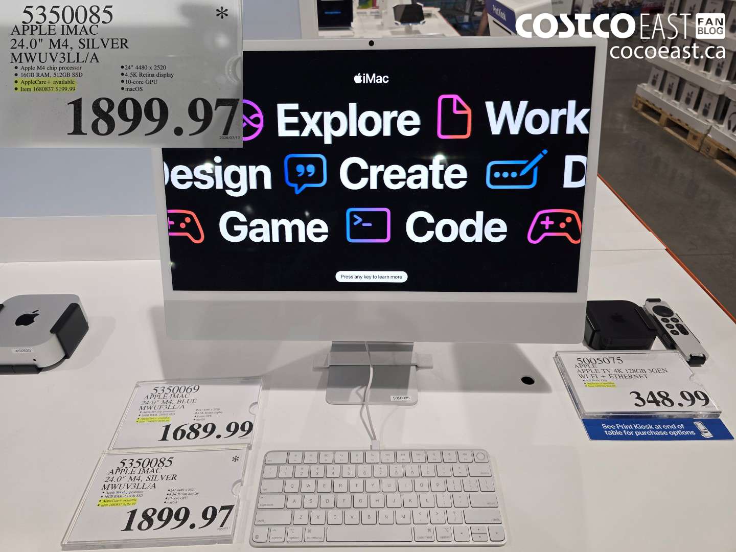 5350085 APPLE IMAC 24.0