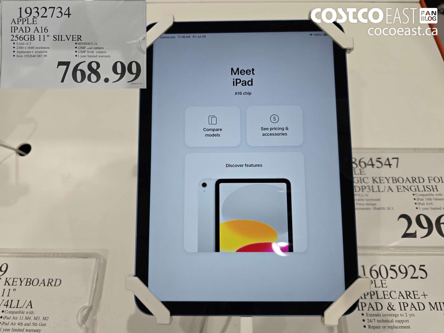 1932734 APPLE IPAD A16 256GB 11
