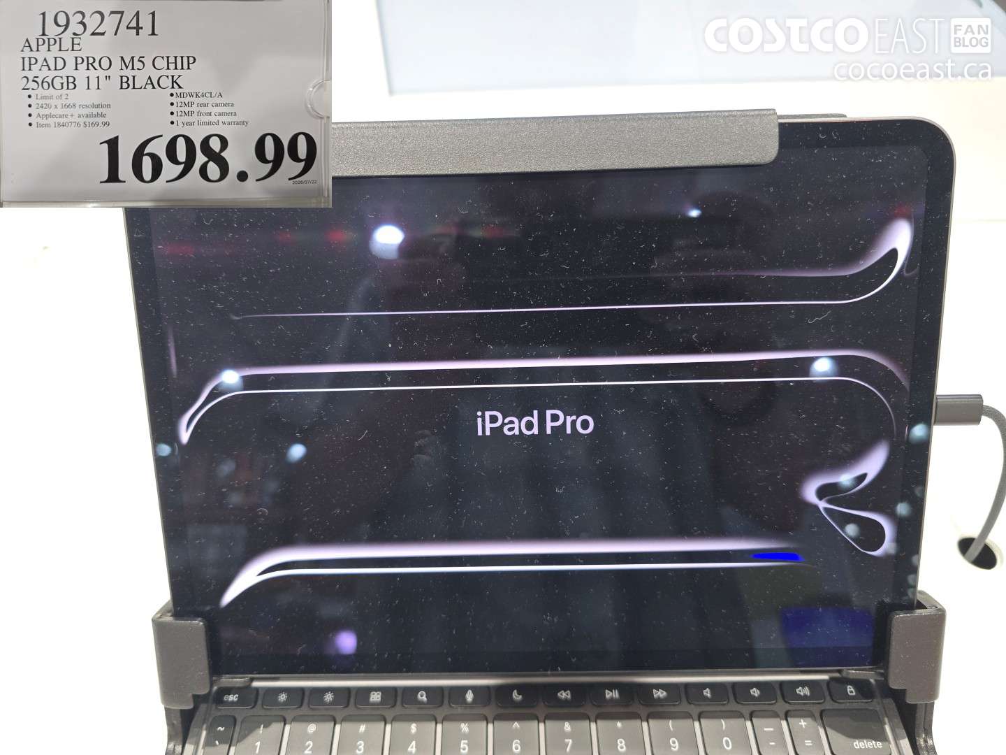1932741 APPLE IPAD PRO M5 CHIP 256GB 11