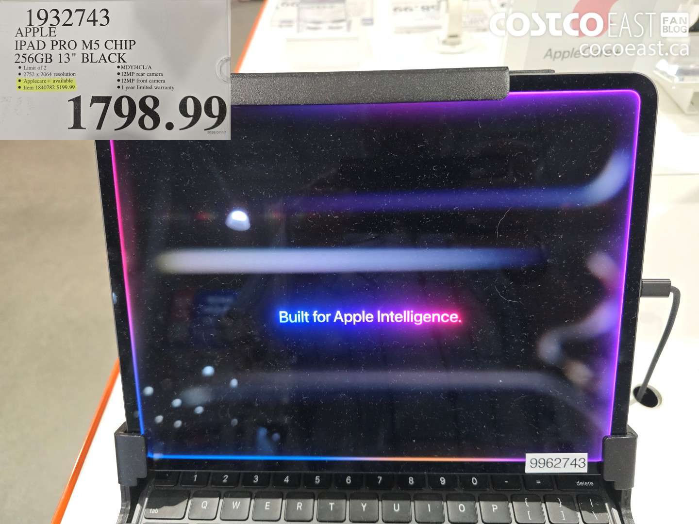 1932743 APPLE IPAD PRO M5 CHIP 256GB 13