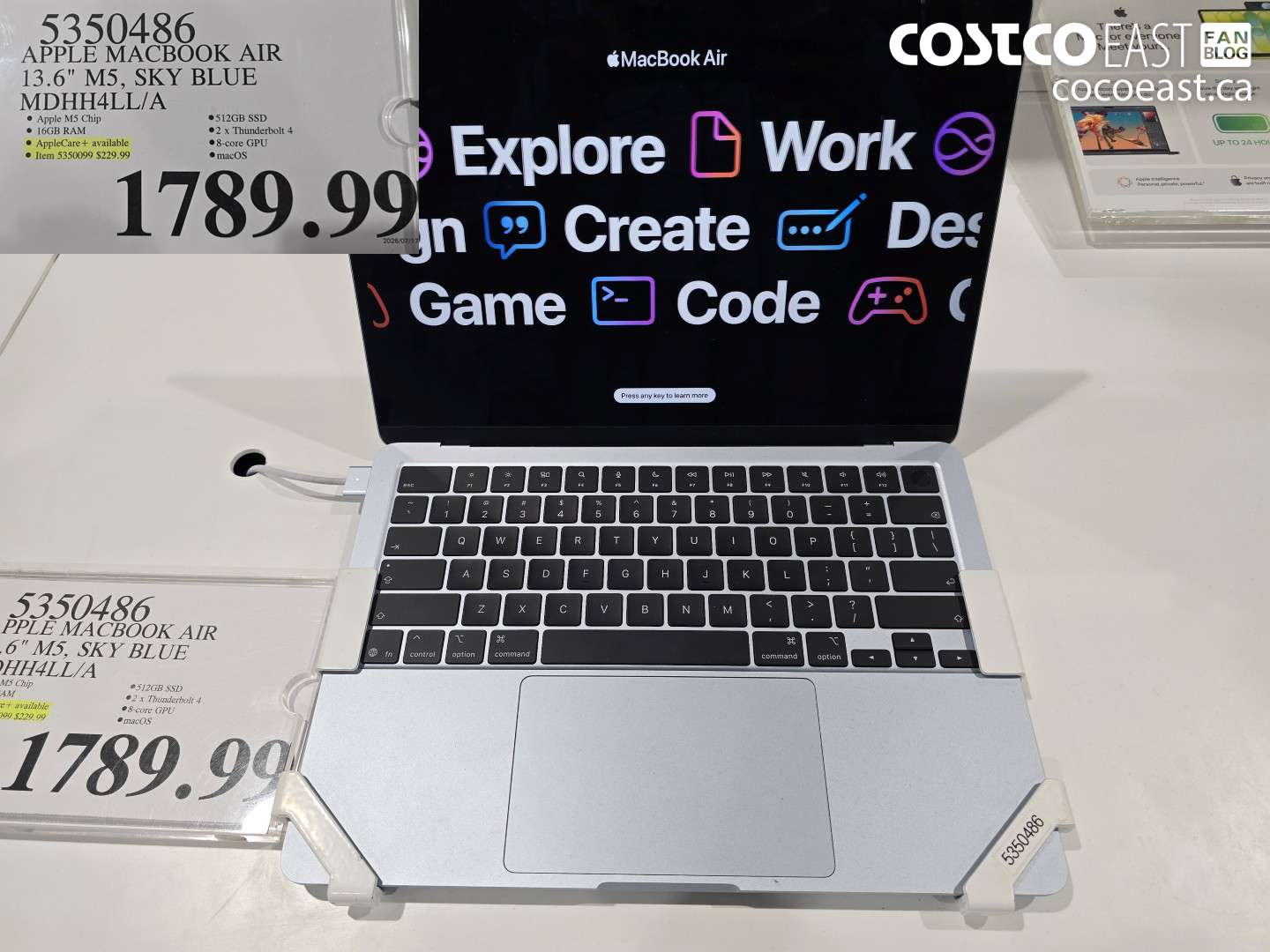 5350486 APPLE MACBOOK AIR 13.6