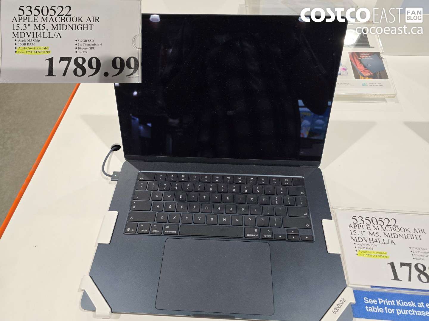 5350522 APPLE MACBOOK AIR 15.3