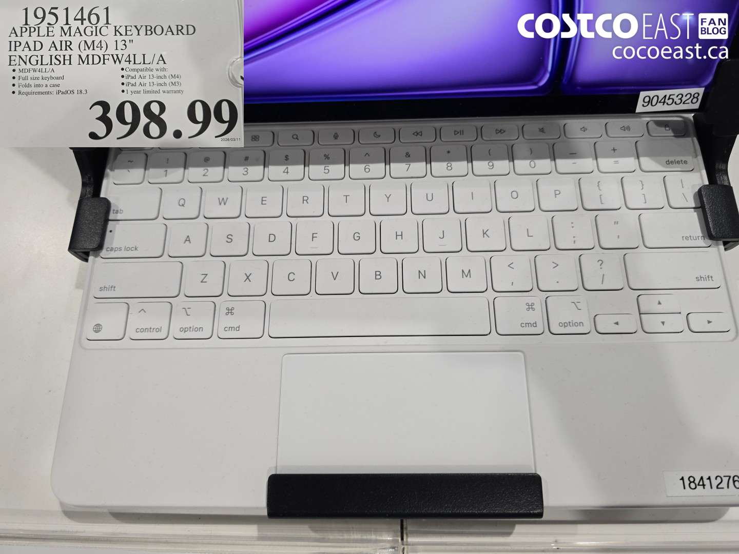 1951461 APPLE MAGIC KEYBOARD IPAD AIR (M4) 13