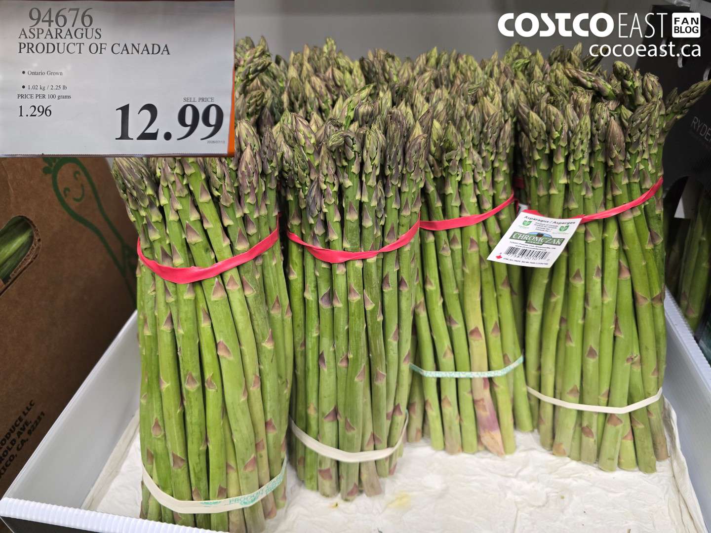 94676 ASPARAGUS PRODUCT OF CANADA $12.99