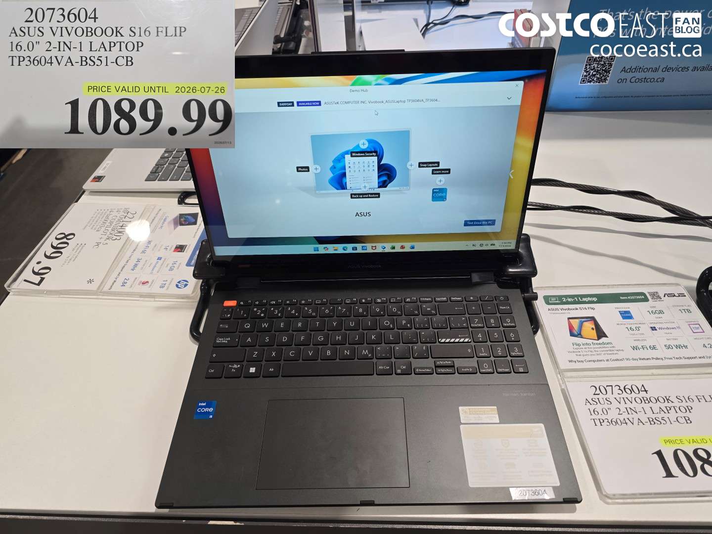 2073604 ASUS VIVOBOOK S16 FLIP 16.0