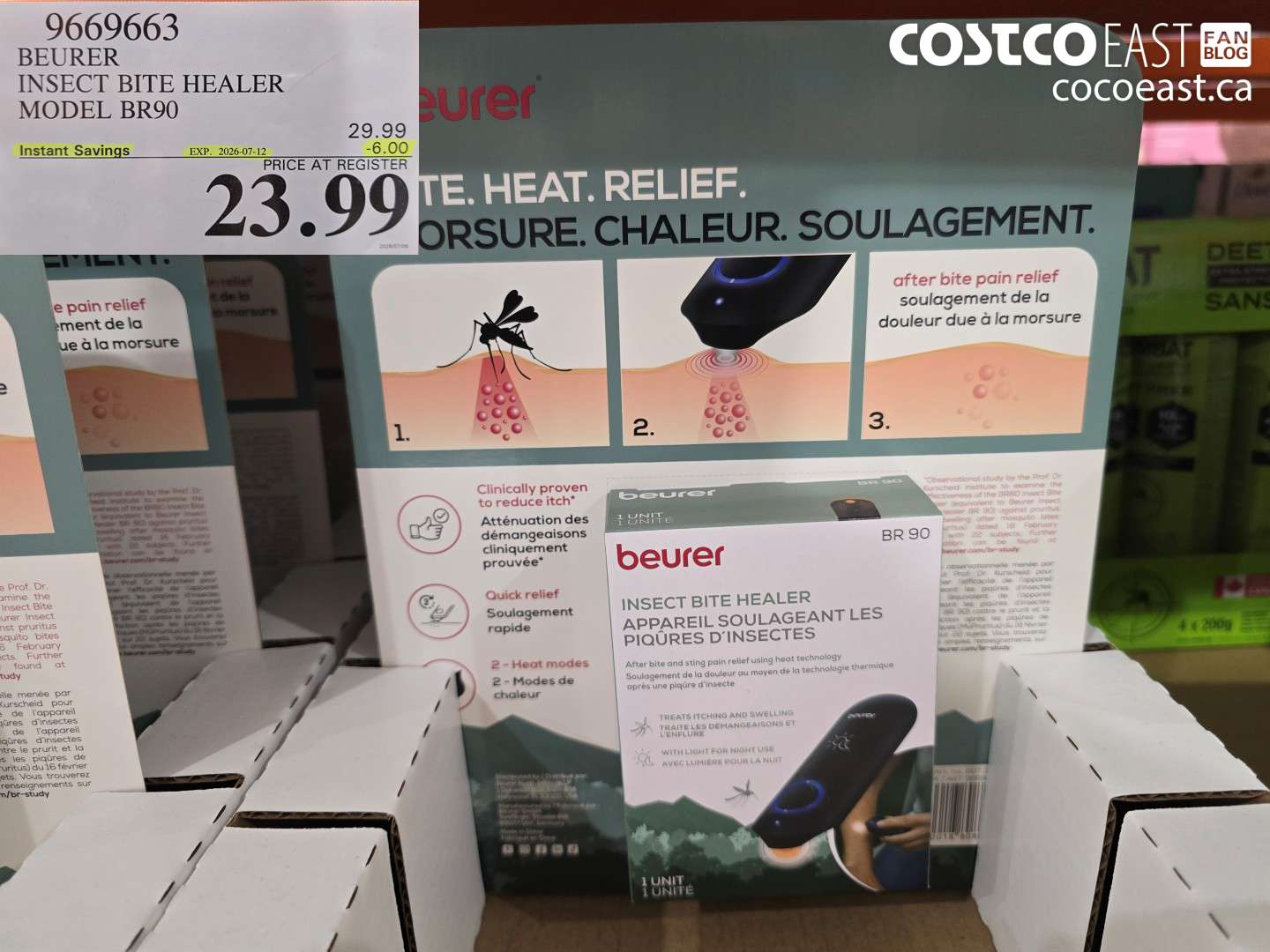 9669663 BEURER INSECT BITE HEALER MODEL BR90 ($6.00 INSTANT SAVINGS EXPIRES ON 2026-07-12) $23.99