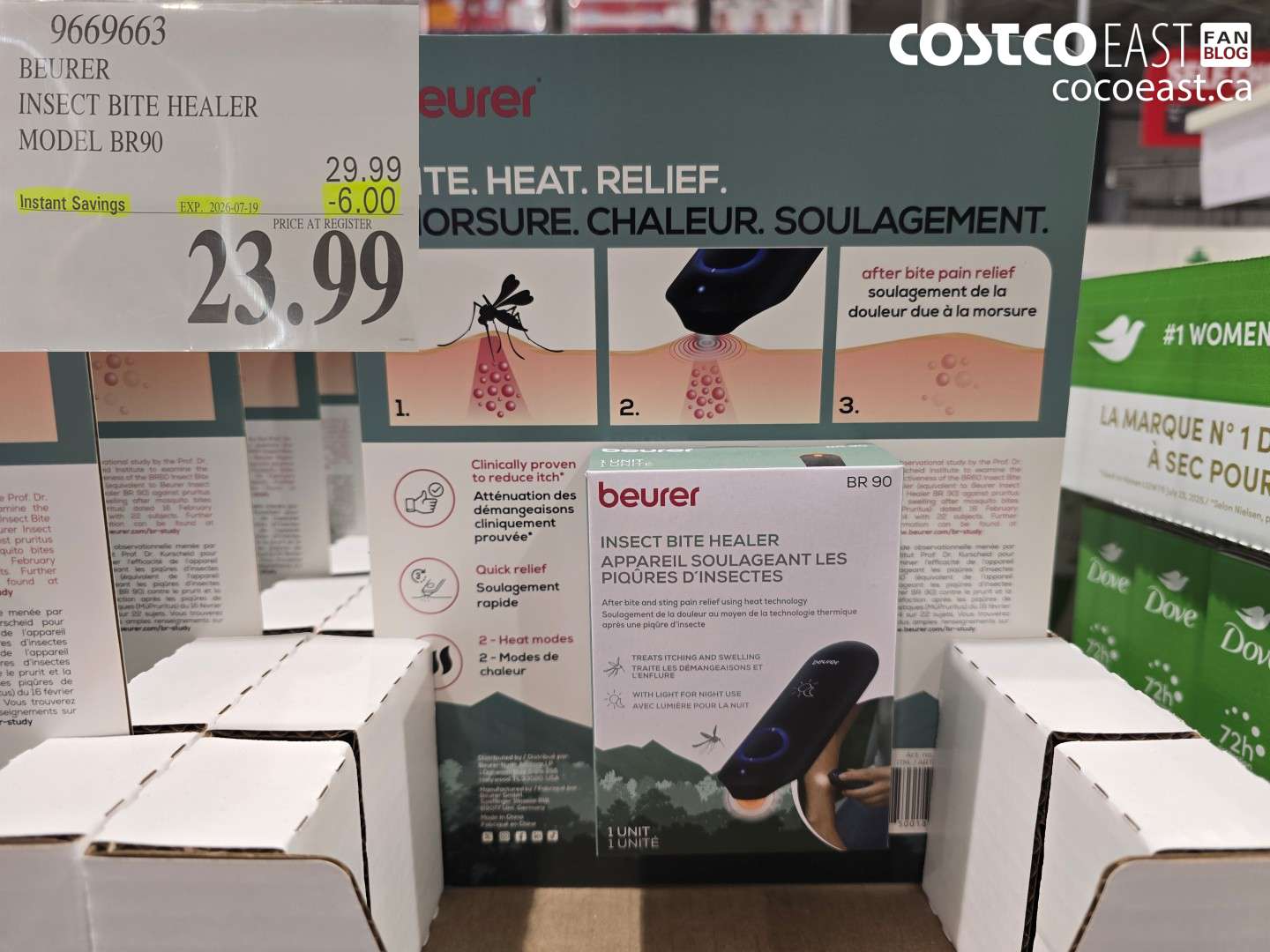 9669663 BEURER INSECT BITE HEALER MODEL BR90 ($6.00 INSTANT SAVINGS EXPIRES ON 2026-07-19) $23.99