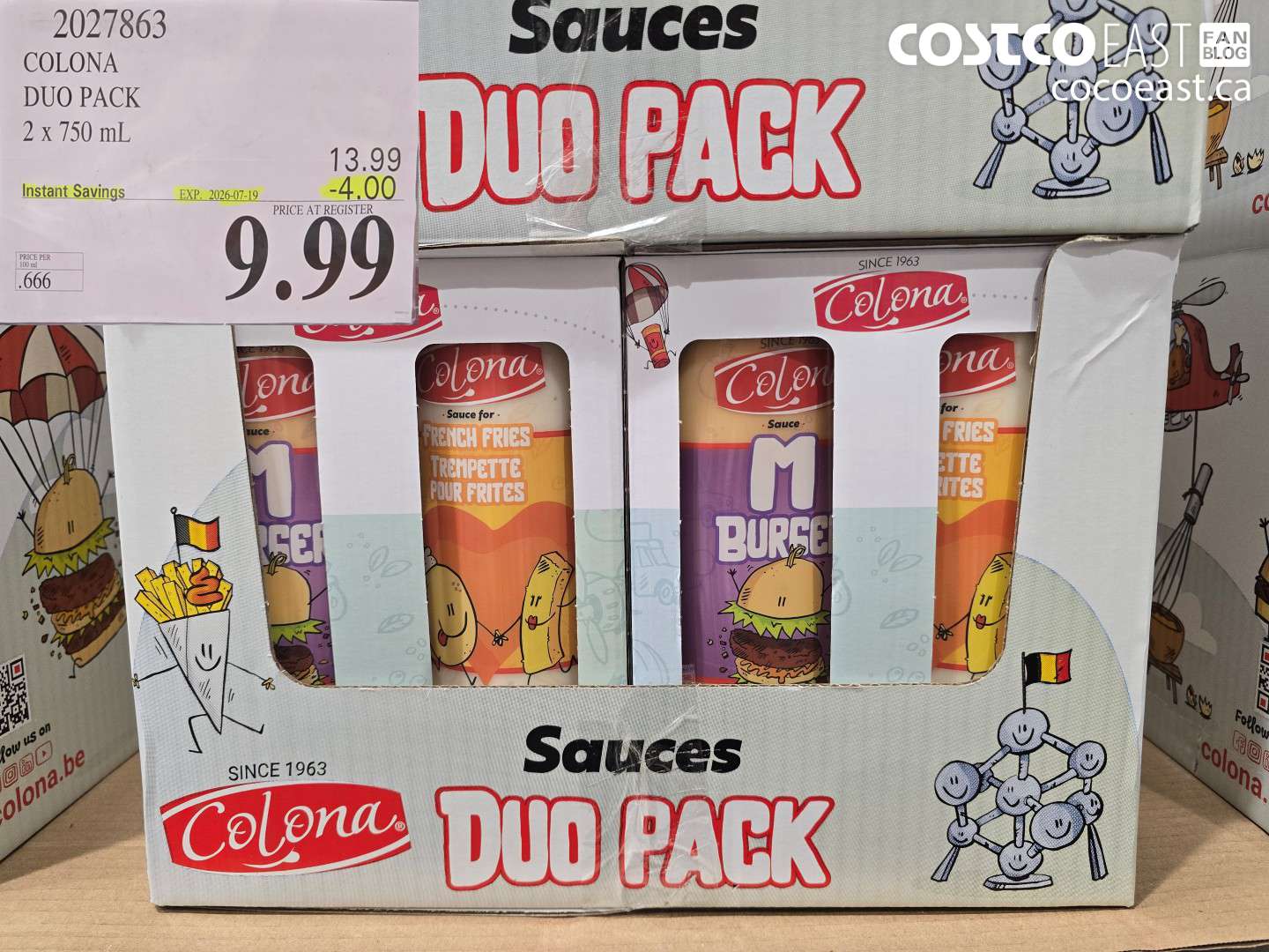 2027863 COLONA DUO PACK 2 X 750 ML ($4.00 INSTANT SAVINGS EXPIRES ON 2026-07-19) $9.99