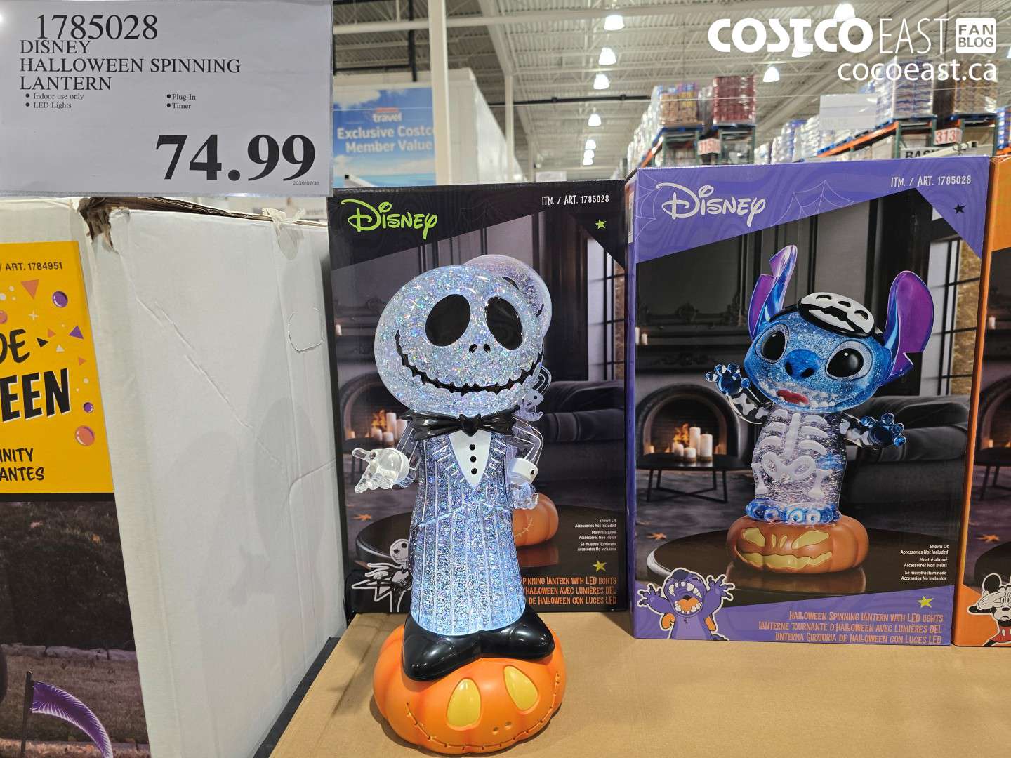 1785028 DISNEY HALLOWEEN SPINNING LANTERN $74.99