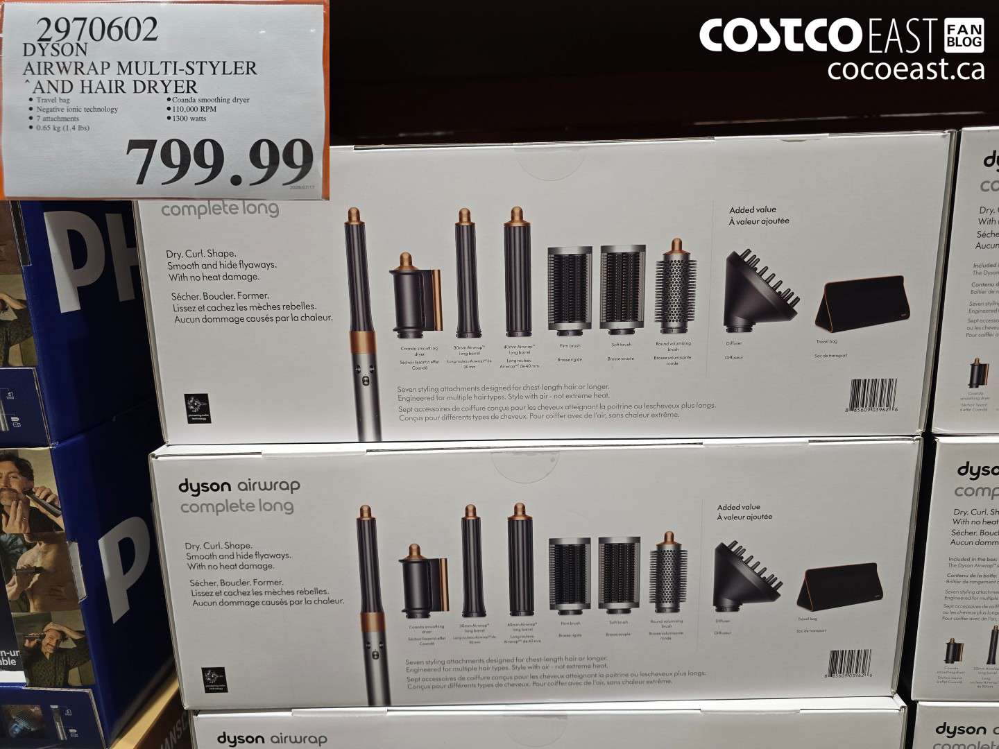 2970602 DYSON AIRWRAP MULTI-STYLER AND HAIR DRYER $799.99