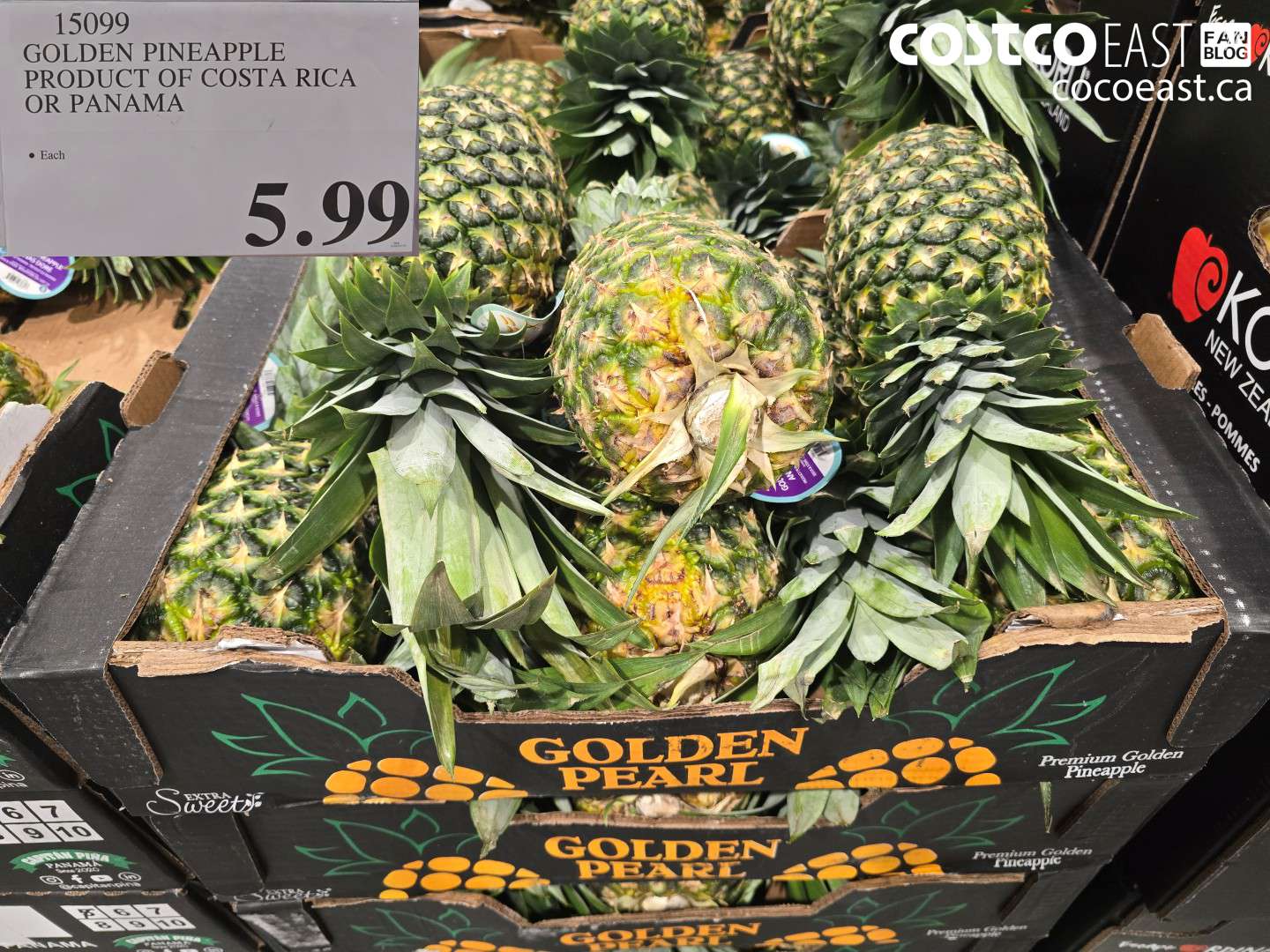 15099 GOLDEN PINEAPPLE PRODUCT OF COSTA RICA OR PANAMA $5.99