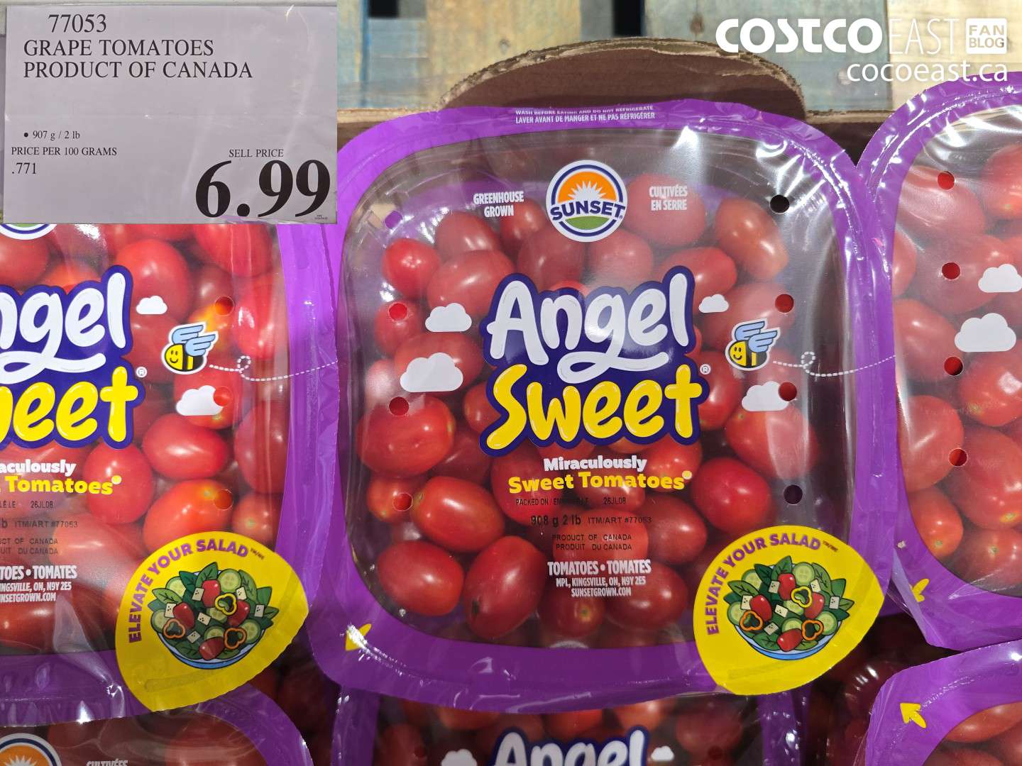 77053 GRAPE TOMATOES PRODUCT OF CANADA $6.99