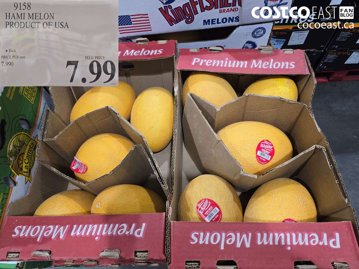 9158 HAMI MELON PRODUCT OF USA $7.99