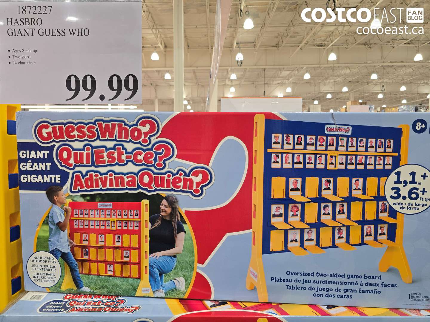 1872227 HASBRO GIANT GUESS WHO $99.99