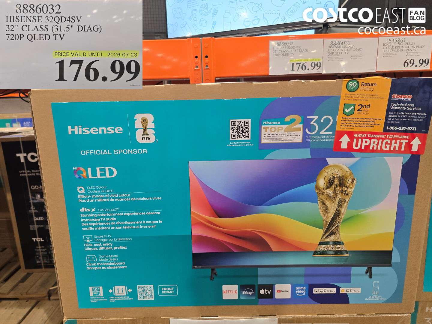 8886032 HISENSE 32QD4SV 32