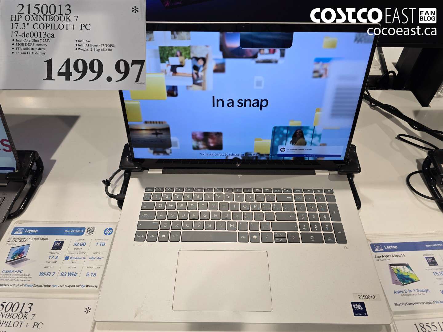 2150013 HP OMNIBOOK 7 17.3