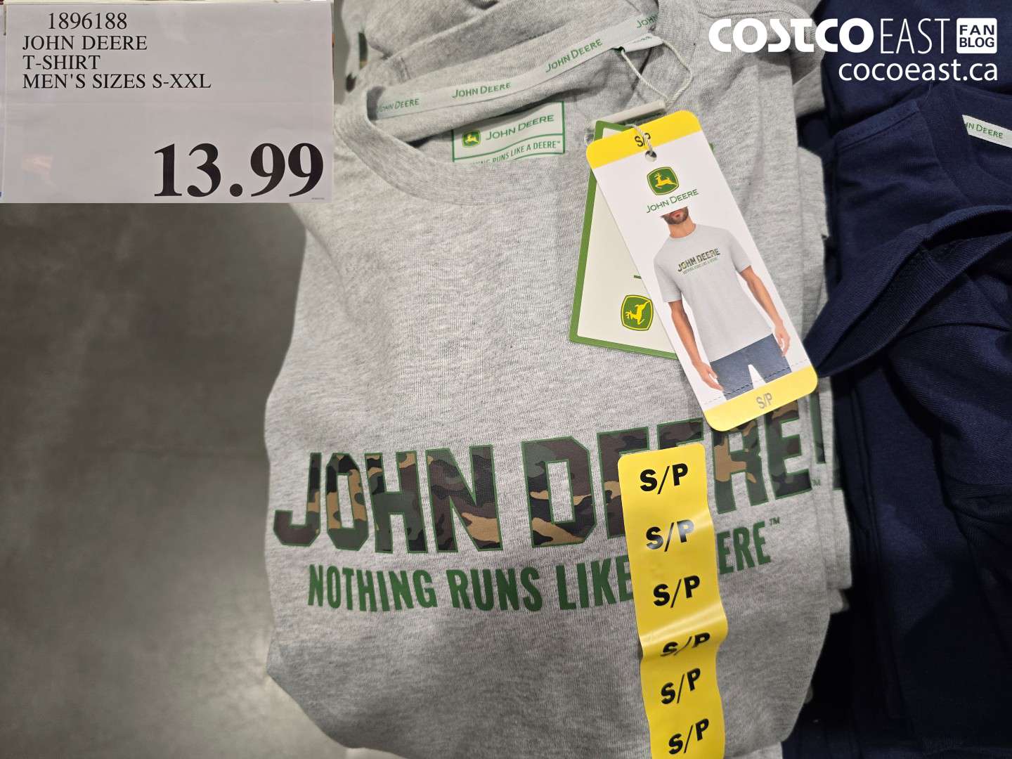 1896188 JOHN DEERE T-SHIRT MEN'S SIZES S-XXL $13.99