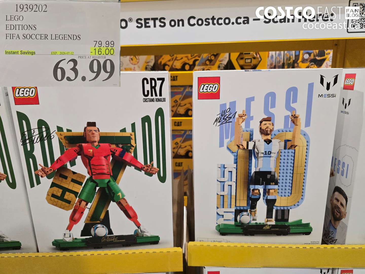 1939202 LEGO EDITIONS FIFA SOCCER LEGENDS ($16.00 INSTANT SAVINGS EXPIRES ON 2026-07-12) $63.99