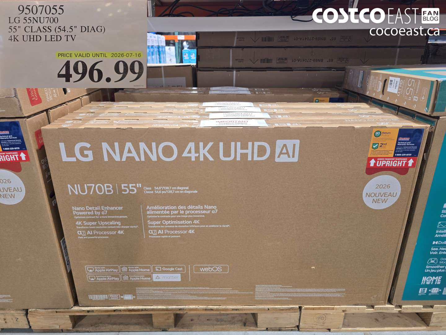 9507055 LG 55NU700 55