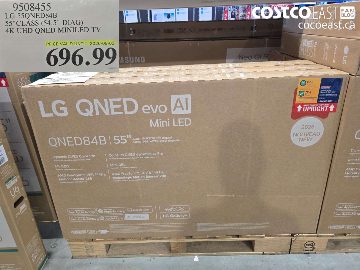 9508455 LG 55QNED84B 55