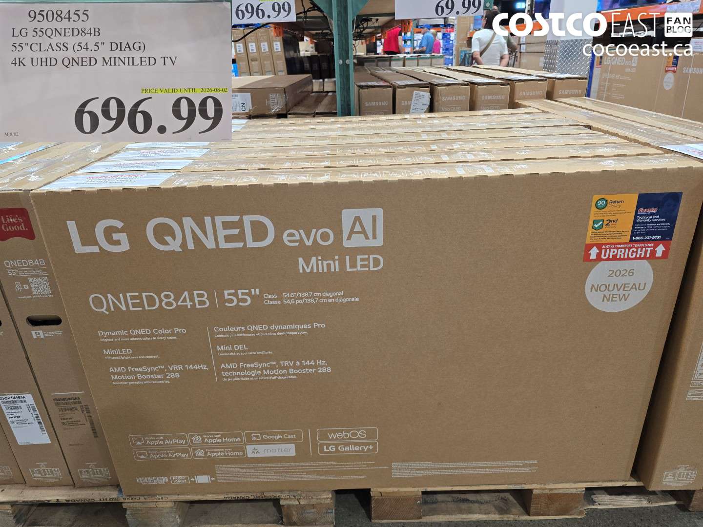 9508455 LG 55QNED84B 55