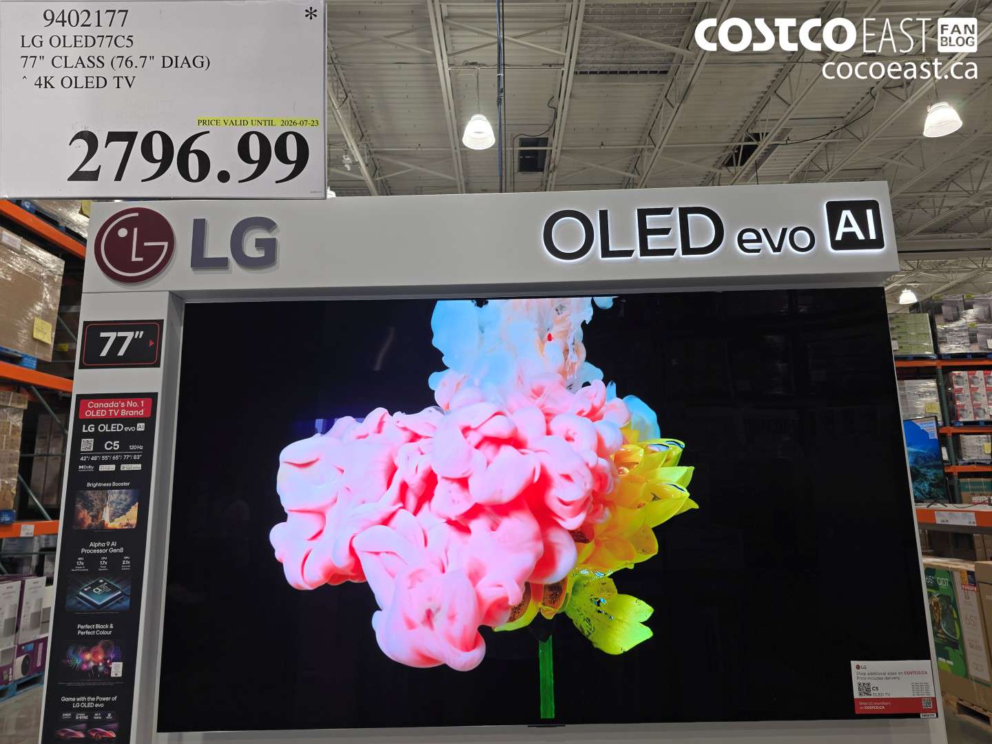 9402177 LG OLED77C5 77