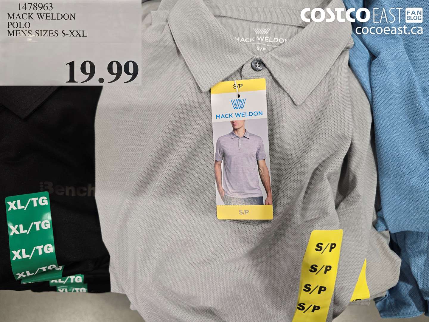 1478963 MACK WELDON POLO MENS SIZES S-XXL $19.99