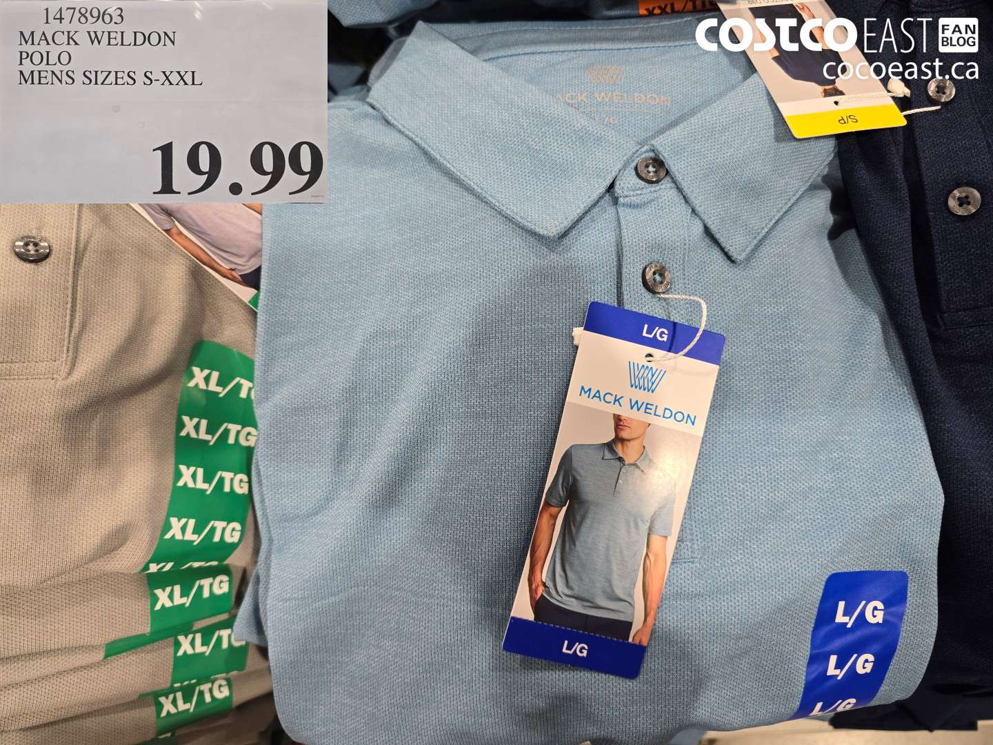 1478963 MACK WELDON POLO MENS SIZES S-XXL $19.99