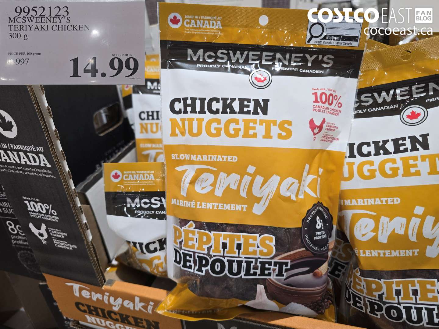 9952123 MCSWEENEY'S TERIYAKI CHICKEN 300 G $14.99