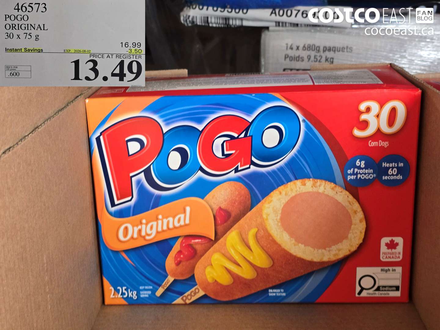 46573 POGO ORIGINAL 30 X 75 G ($3.50 INSTANT SAVINGS EXPIRES ON 2026-08-02) $13.49