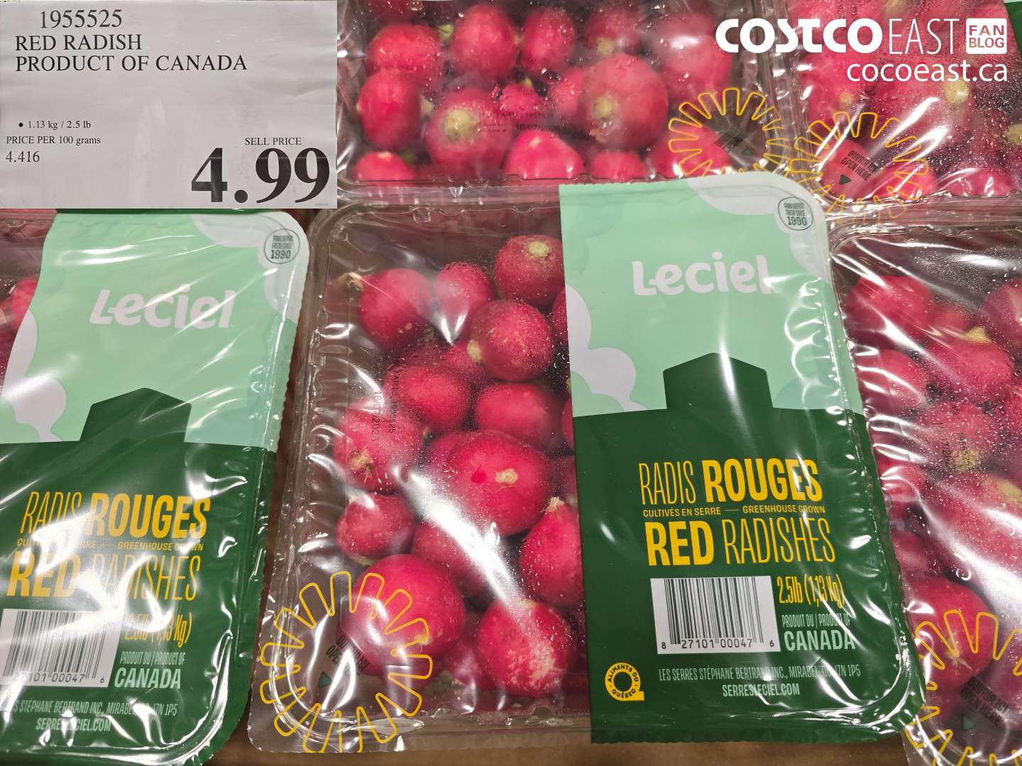 1955525 RED RADISH PRODUCT OF CANADA $4.99