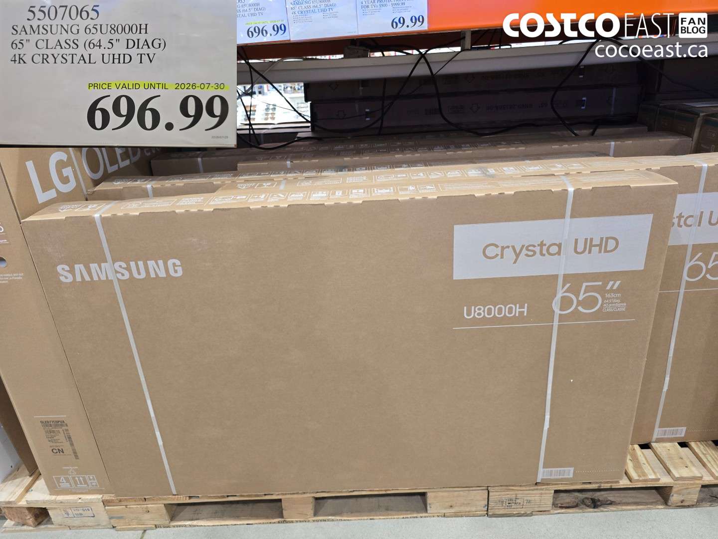 5507065 SAMSUNG 65U8000H 65