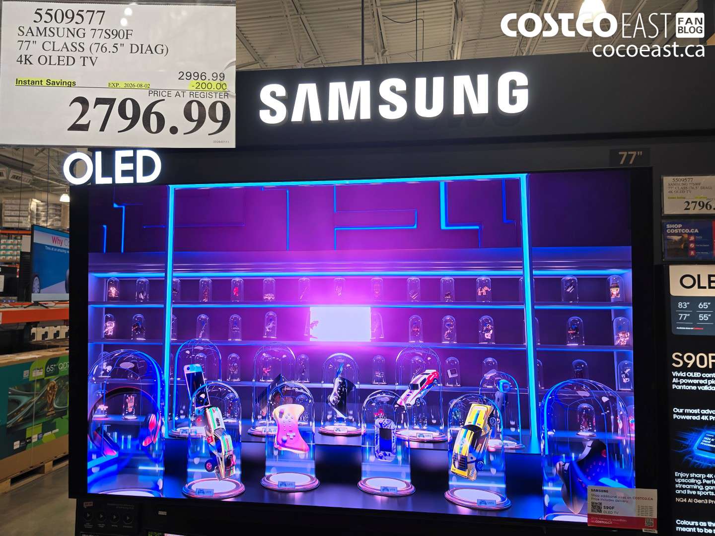 5509577 SAMSUNG 77S90F 77