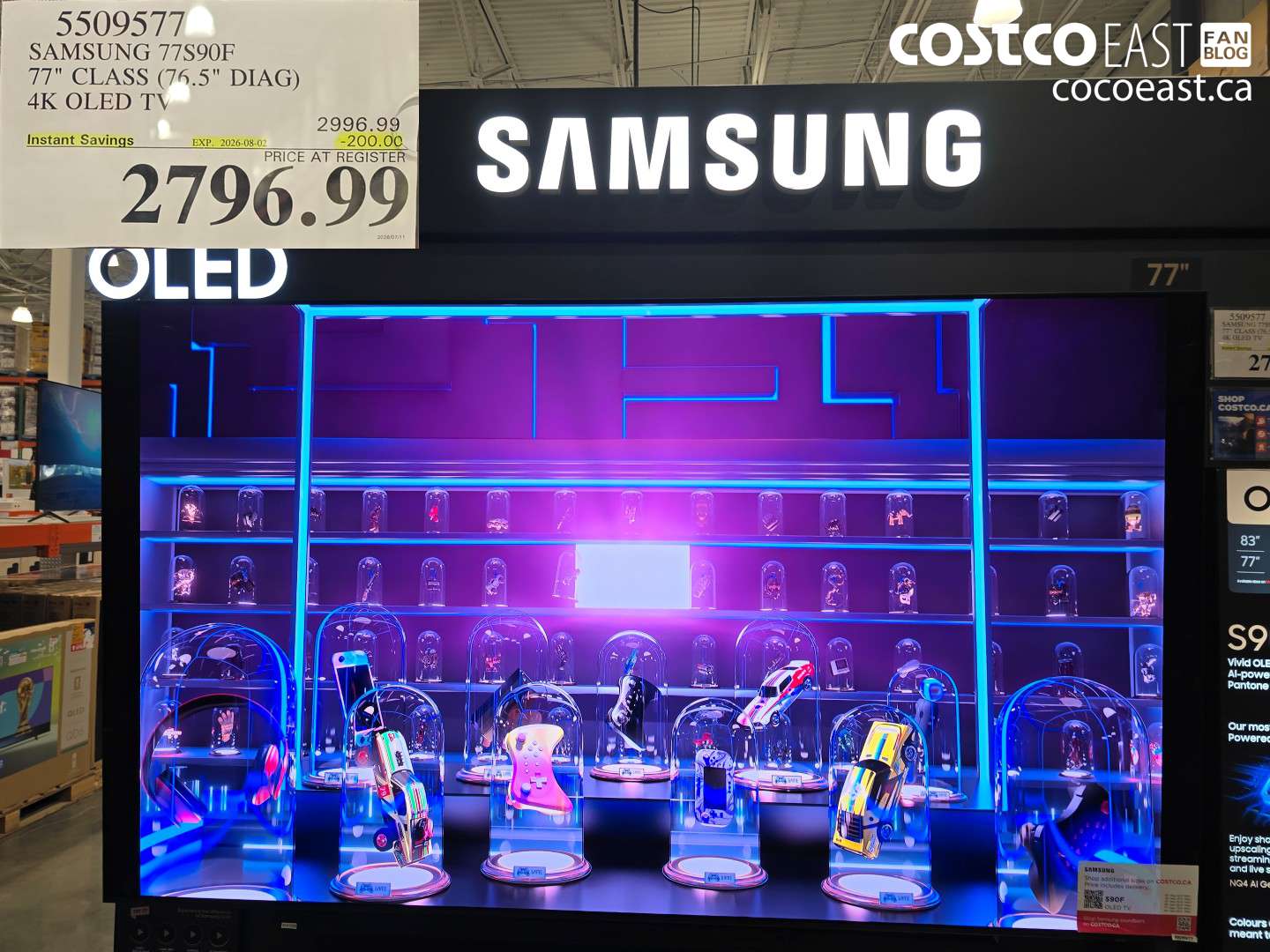 5509577 SAMSUNG 77S90F 77