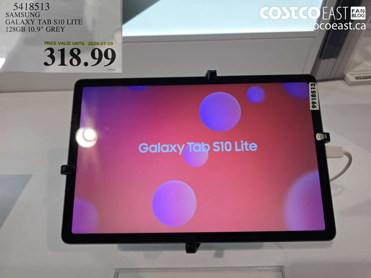 5418513 SAMSUNG GALAXY TAB S10 LITE 128GB 10.9