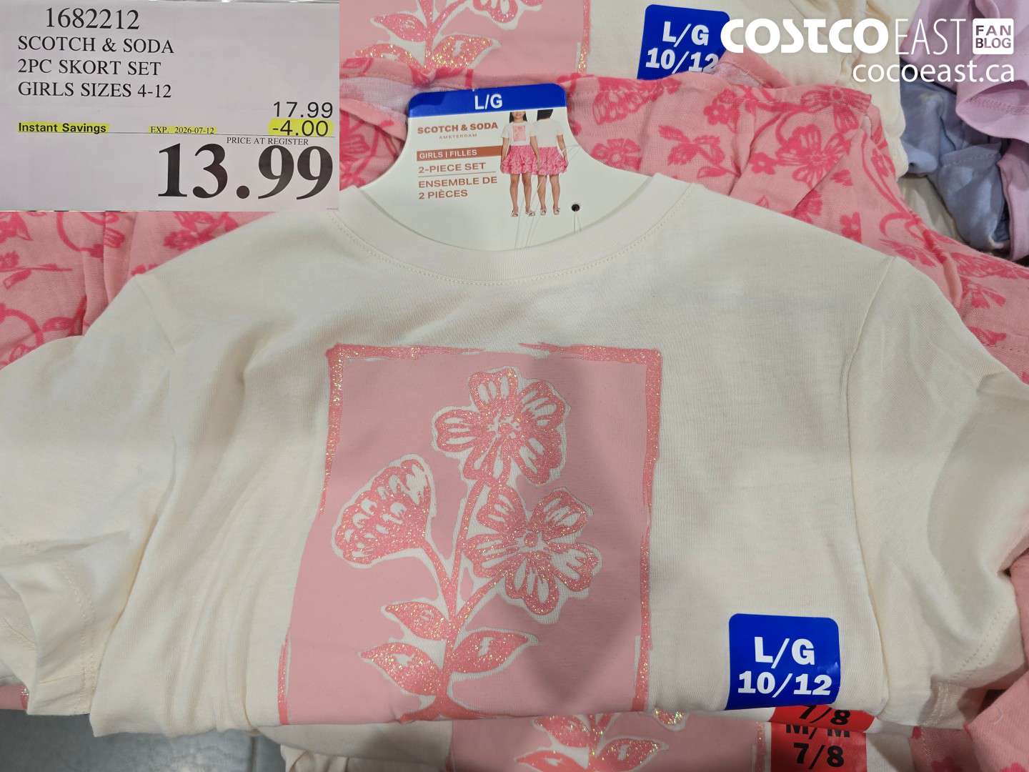 1682212 SCOTCH & SODA 2PC SKORT SET GIRLS SIZES 4-12 ($4.00 INSTANT SAVINGS EXPIRES ON 2026-07-12) $13.99