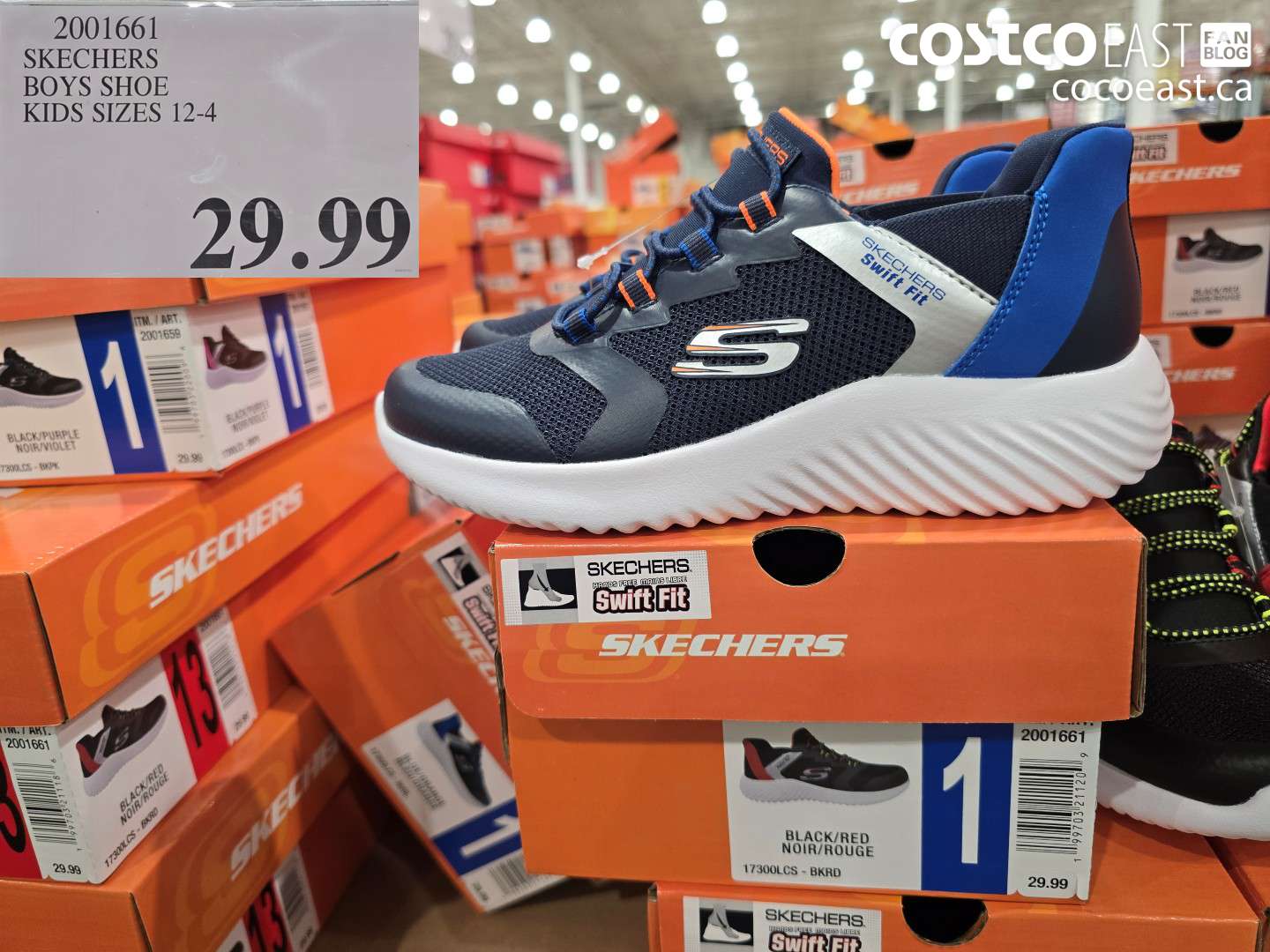 2001661 SKECHERS BOYS SHOE KIDS SIZES 12-4 $29.99