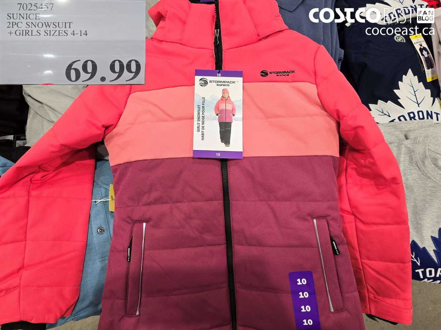 7025457 SUNICE 2PC SNOWSUIT + GIRLS SIZES 4-14 $69.99